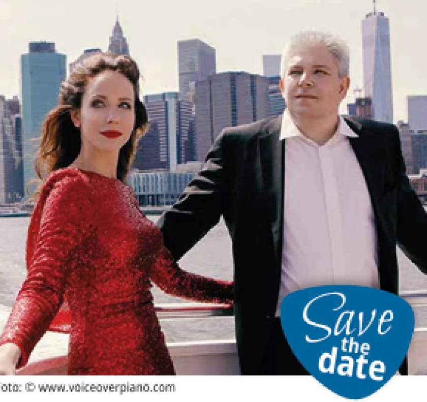 Voice Over Piano - Das Wunschkonzert - Musical meets Rock, Pop Chanson - Am Samstag, den 21. November findet um 19 Uhr ein Konzert von Voice Over Piano mit Gesangstar Sara Dähn & Pianist/Entertainer Thomas Blaeschke im Kurhaus Bad Sachsa statt.