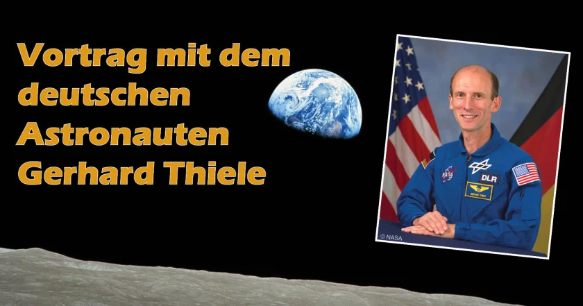 Vortrag mit Astronaut Gerhard Thiele