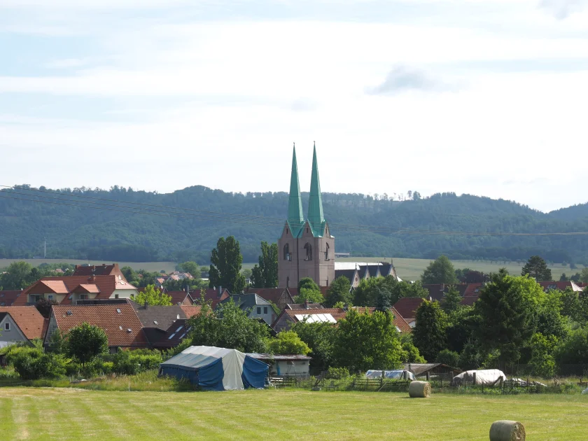 Wanderung auf dem Rundweg vom Kloster Walkenried durch die Karstlandschaft Südharz