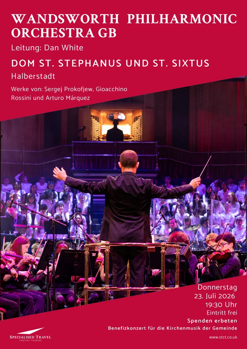 Wandsworth Philharmonic Orchestra // Benefizkonzert im Dom Halberstadt