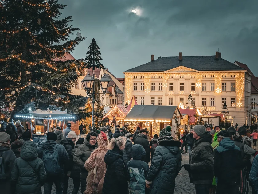 Weihnachtsmarkt in der Lutherstadt Eisleben