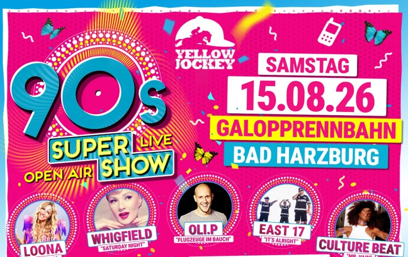 Yellow Jockey Open-Air - 90s Super Show