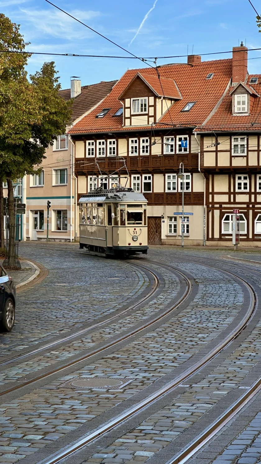 Zeitreise mit der historischen Straßenbahn